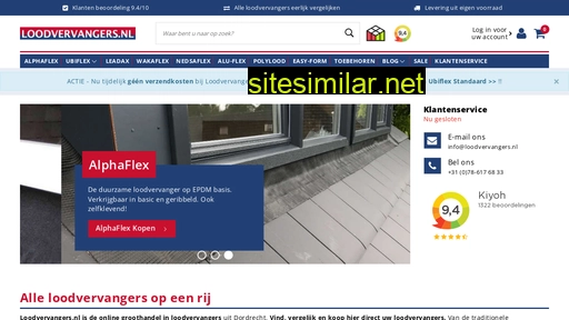 loodvervangers.nl alternative sites