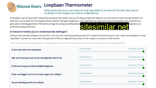 loopbaanthermometer.nl alternative sites