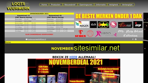 lootsvuurwerk.nl alternative sites