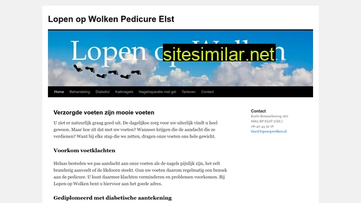 lopenopwolken.nl alternative sites