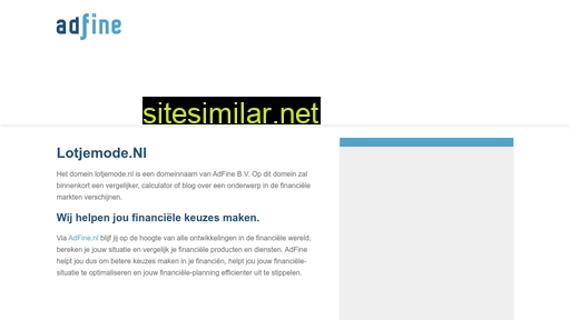 lotjemode.nl alternative sites