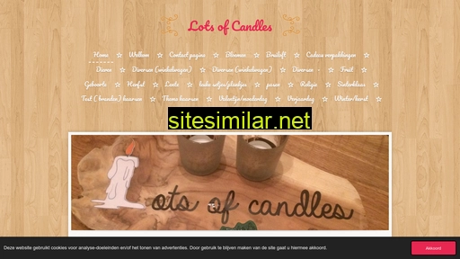 lotsofcandles.nl alternative sites