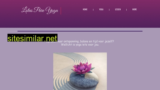 lotuspureyoga.nl alternative sites