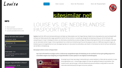 louisevspaspoortwet.nl alternative sites