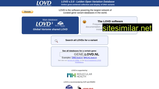 lovd.nl alternative sites