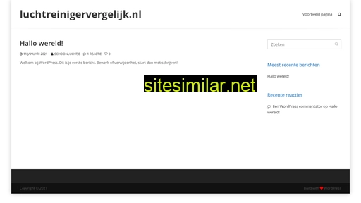luchtreinigervergelijk.nl alternative sites