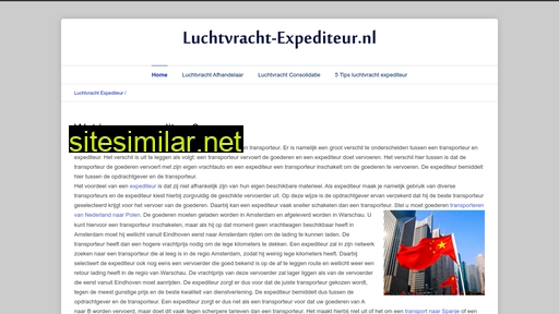 luchtvracht-expediteur.nl alternative sites
