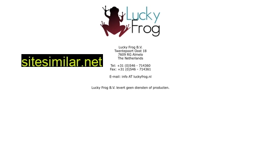 luckyfrog.nl alternative sites