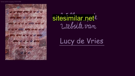 Lucydevries similar sites