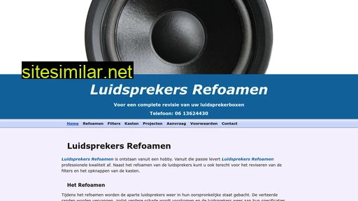 luidsprekers-refoamen.nl alternative sites