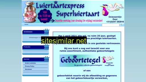 luiertaartexpress.nl alternative sites