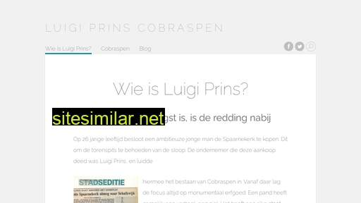 luigiprinscobraspen.nl alternative sites
