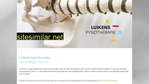 luikensfysiotherapie.nl alternative sites