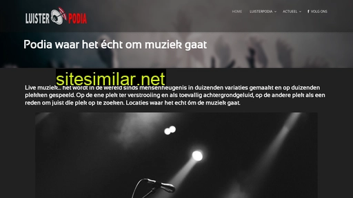 luisterpodia.nl alternative sites