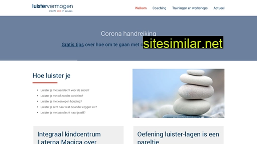 luistervermogen.nl alternative sites