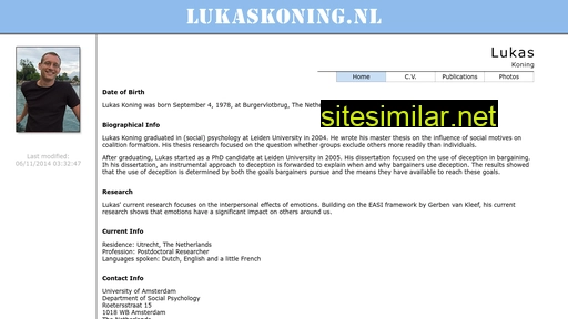 lukaskoning.nl alternative sites
