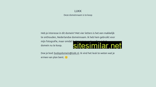 lukk.nl alternative sites