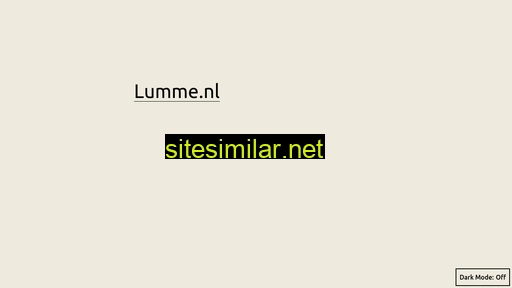 lumme.nl alternative sites