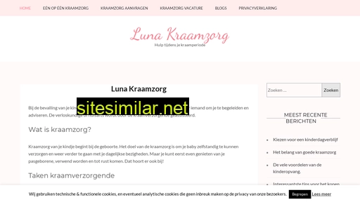 lunakraamzorg.nl alternative sites