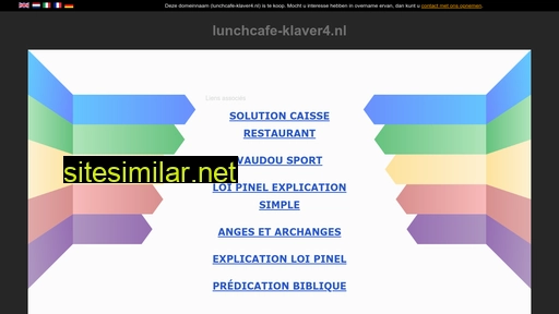 lunchcafe-klaver4.nl alternative sites