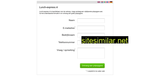 lunch-express.nl alternative sites