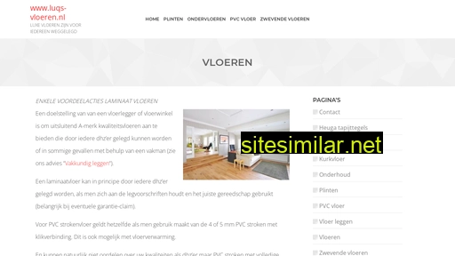 luqs-vloeren.nl alternative sites