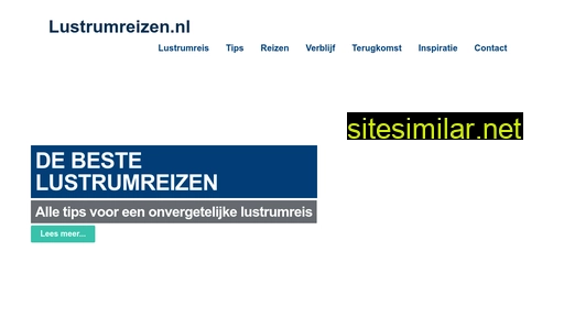 lustrumreizen.nl alternative sites