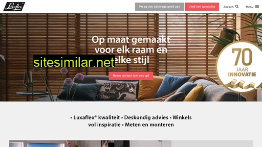 luxaflex.nl alternative sites