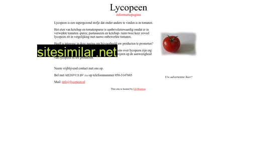 lycopeen.nl alternative sites