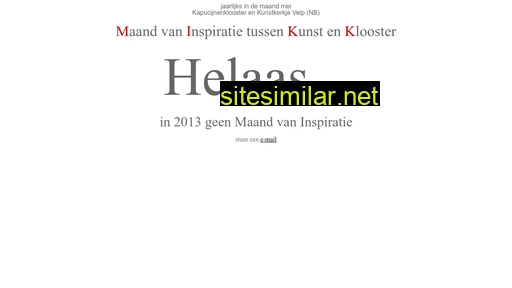 maandvaninspiratie.nl alternative sites