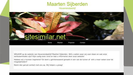 maartensijberden.nl alternative sites