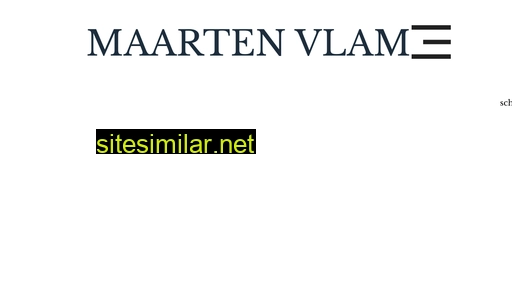 maartenvlam.nl alternative sites