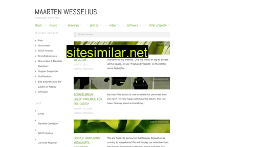 maartenwesselius.nl alternative sites