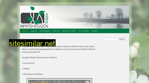maasheggenbalgoy.nl alternative sites
