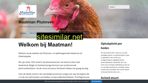 maatmanpluimvee.nl alternative sites