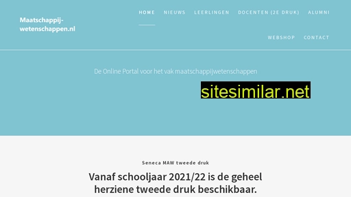 maatschappij-wetenschappen.nl alternative sites