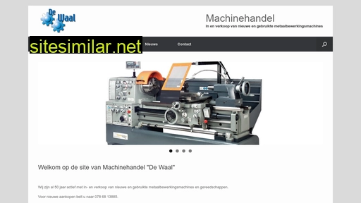machinehandeldewaal.nl alternative sites
