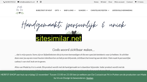 madebyiris.nl alternative sites