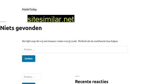 madetoday.nl alternative sites
