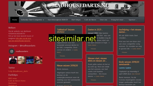 madhousedarts.nl alternative sites