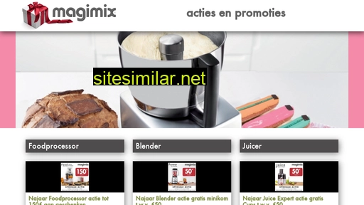 magimix-acties.nl alternative sites