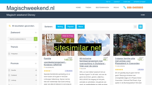 magischweekend.nl alternative sites