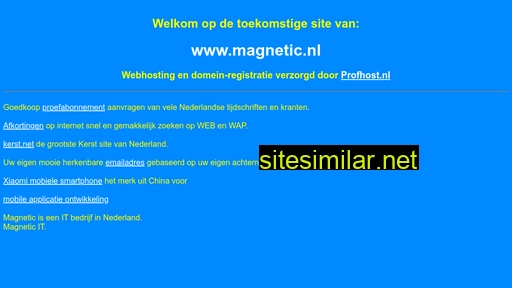 magnetic.nl alternative sites