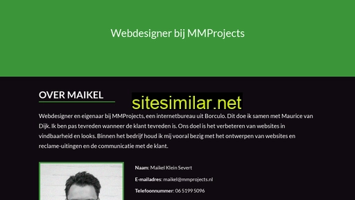 maikelkleinsevert.nl alternative sites