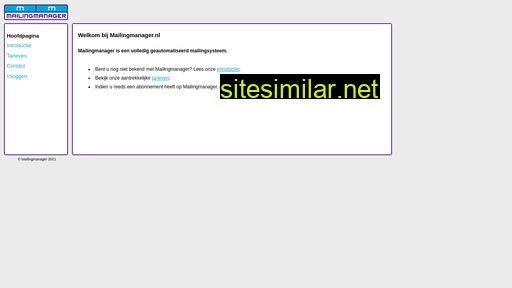 mailingmanager.nl alternative sites