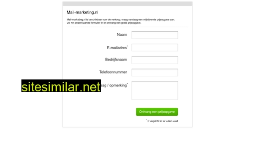 mail-marketing.nl alternative sites