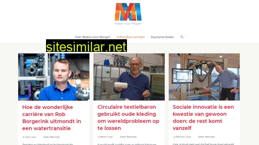 makersvoormorgen.nl alternative sites