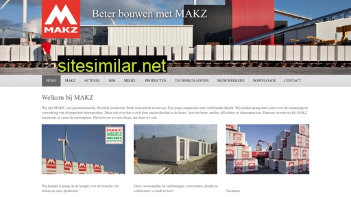 makz-kalkzandsteen.nl alternative sites