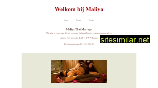 maliya-thaimassage.nl alternative sites