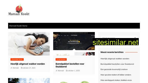 mamadikookt.nl alternative sites